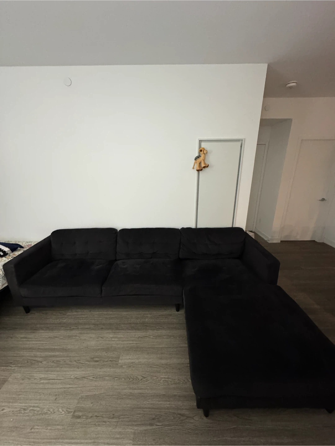 Dark Grey Sectional Sofa - photo 4