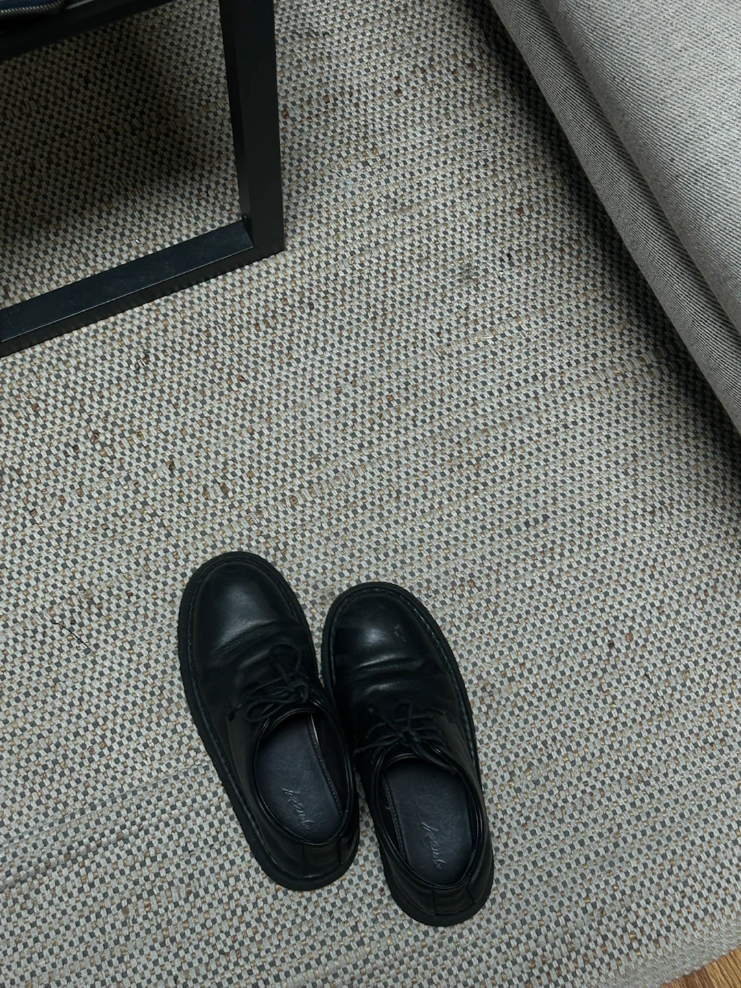 MARSÈLL Black Gomme Pallottola Pomice Derbys - photo 4