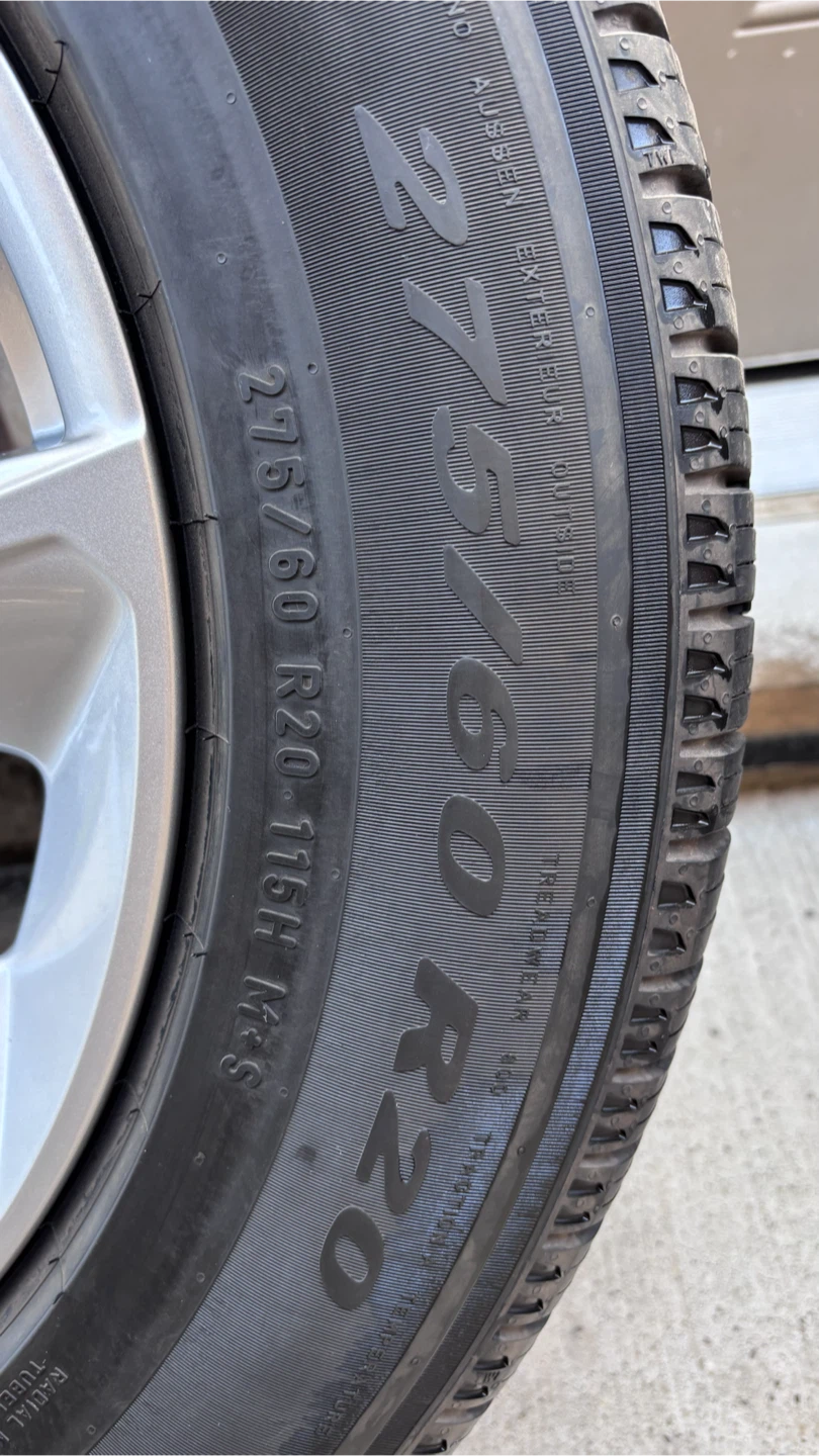 275 60R20 PIRELLI SCORPION ALL SEASON TYRES ON CHEVYSILVERADO - photo 3