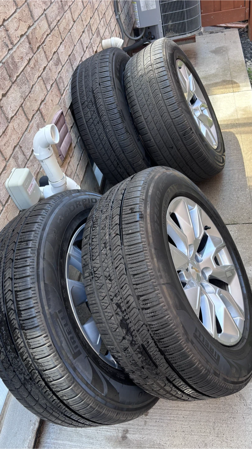 275 60R20 PIRELLI SCORPION ALL SEASON TYRES ON CHEVYSILVERADO - photo 4