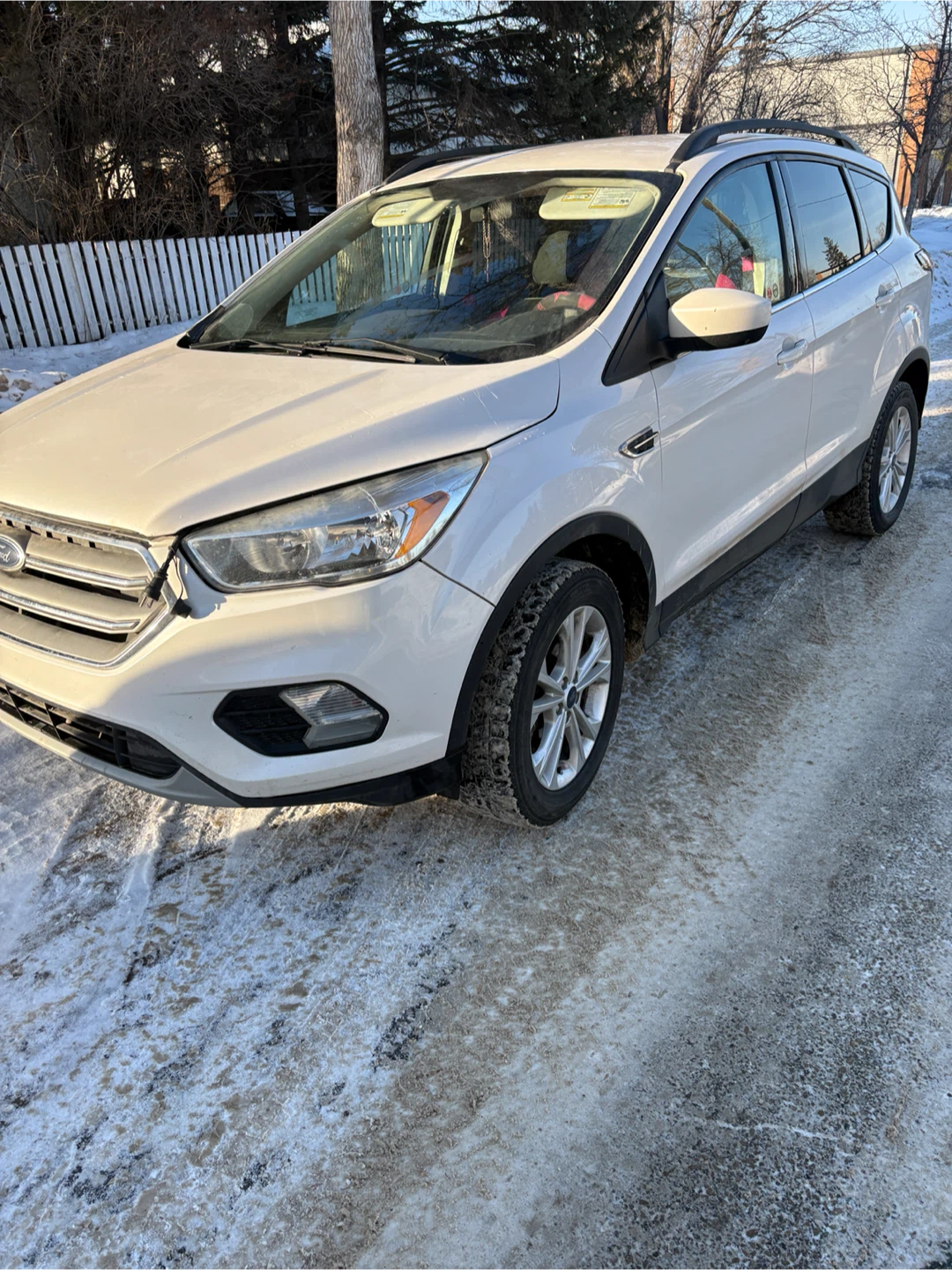 White Ford Escape - photo 2