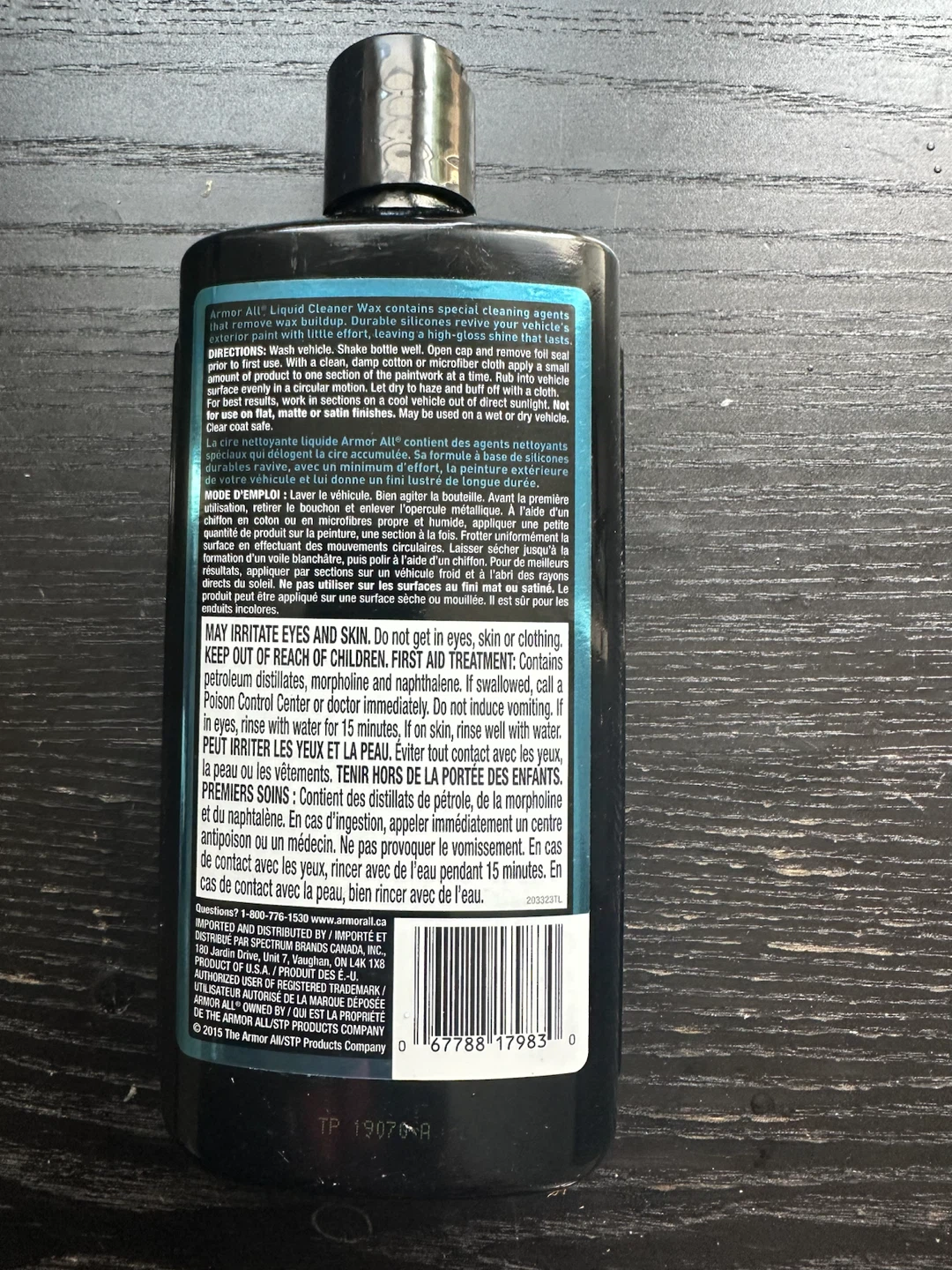 Armor All Liquid Cleaner Wax - photo 2