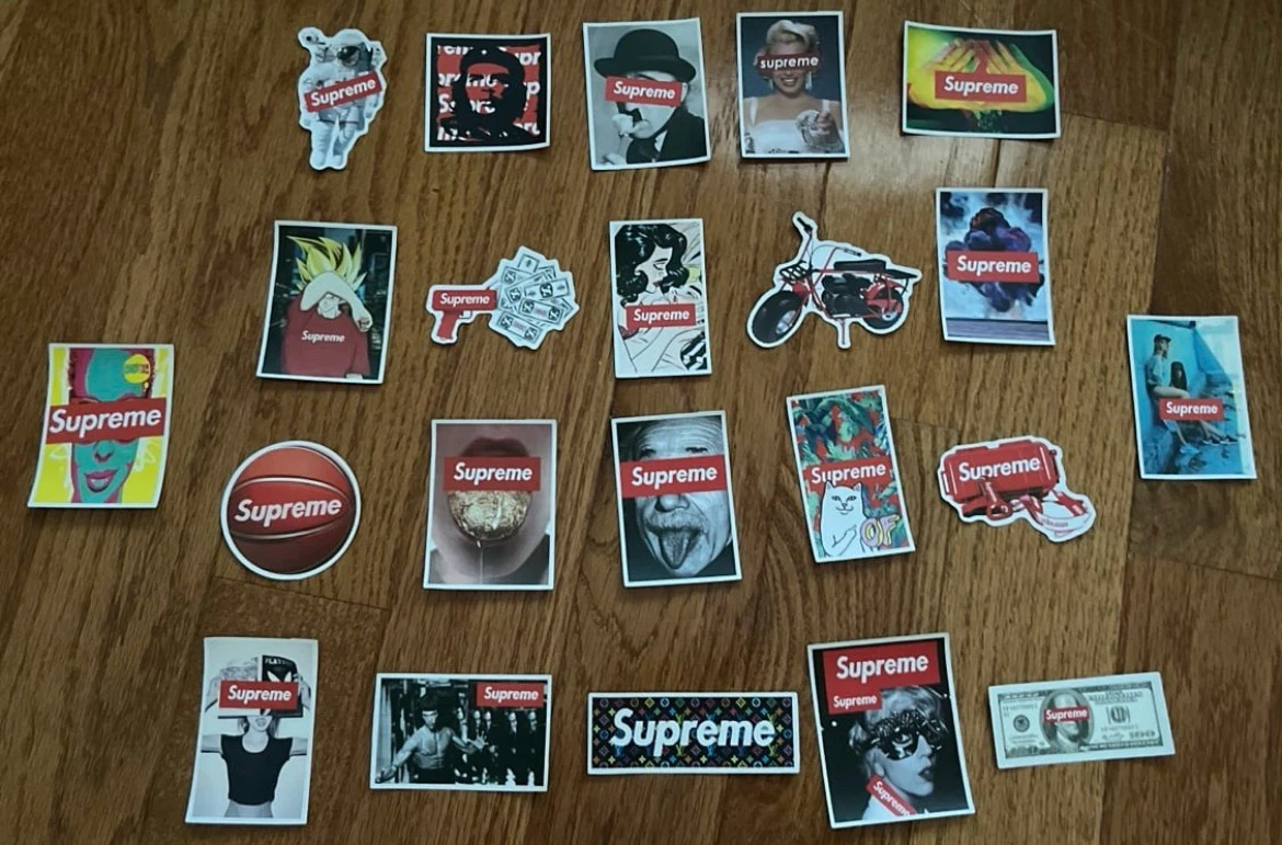 Supreme Stickers - Assorted Designs