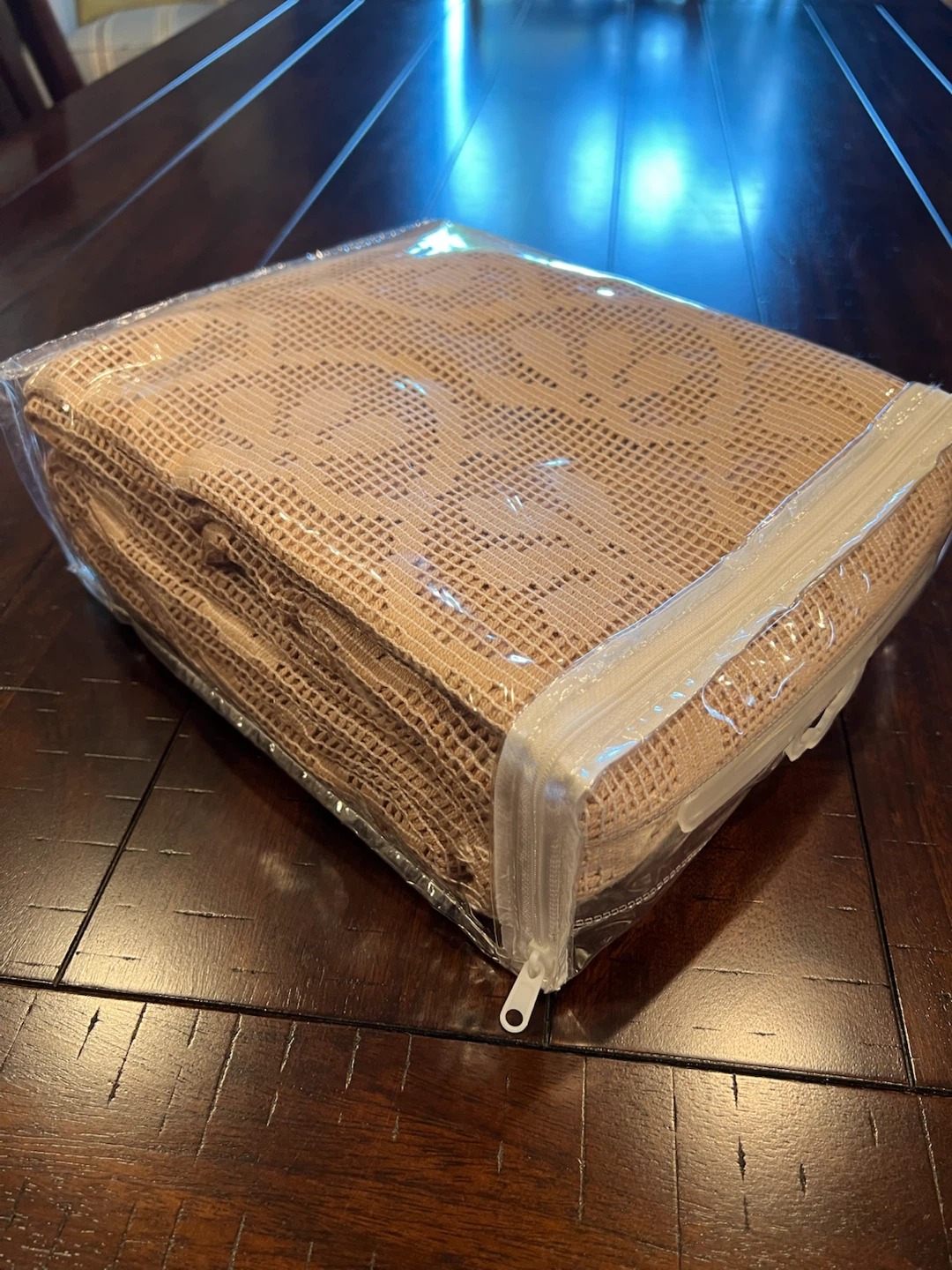 Vintage Inspired Textured Open-Weave Curtains