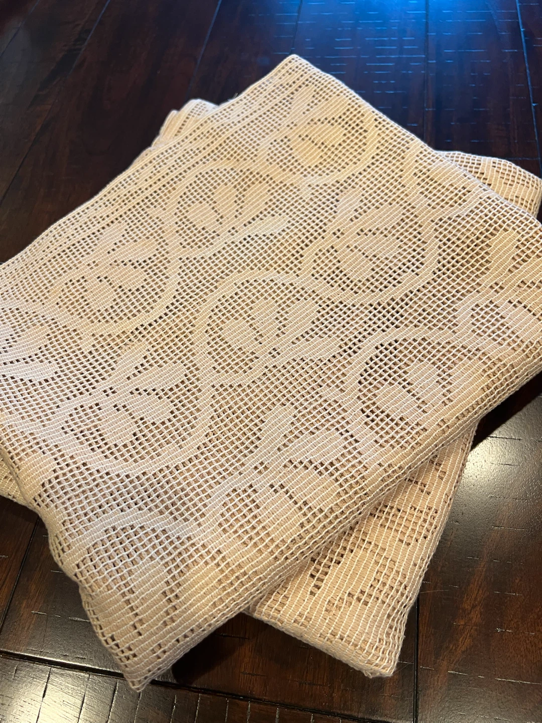Vintage Inspired Textured Open-Weave Curtains - photo 2