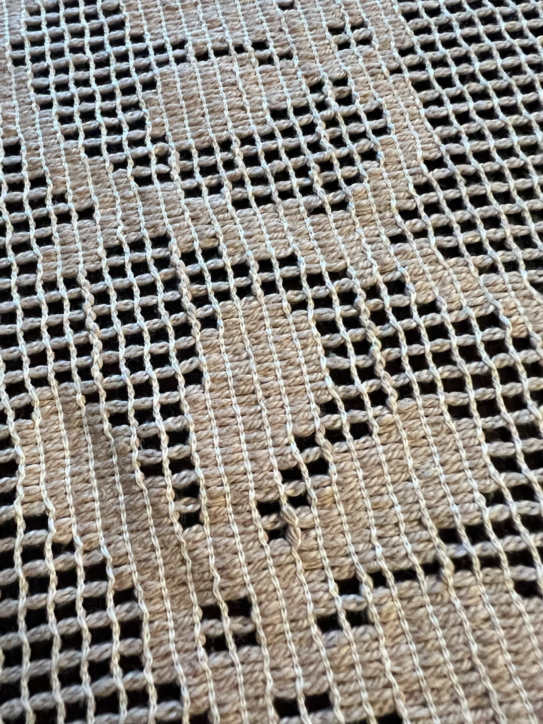 Vintage Inspired Textured Open-Weave Curtains - photo 5