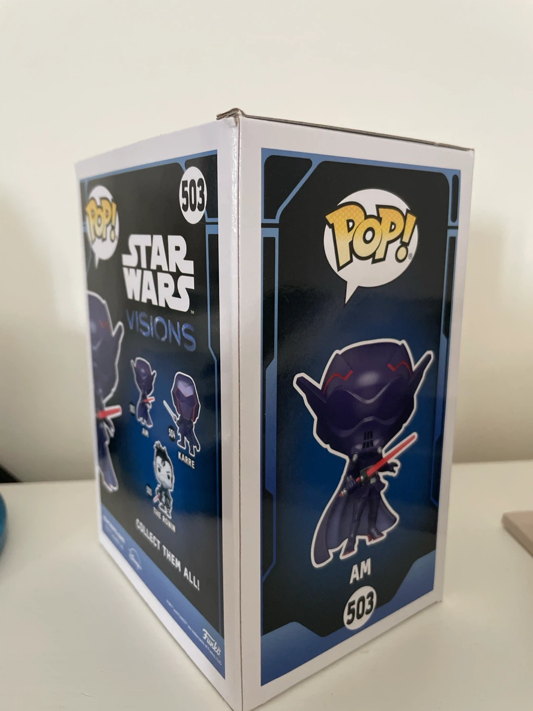 Funko Pop! Star Wars Visions AM #503 Bobble-Head Figure - photo 2