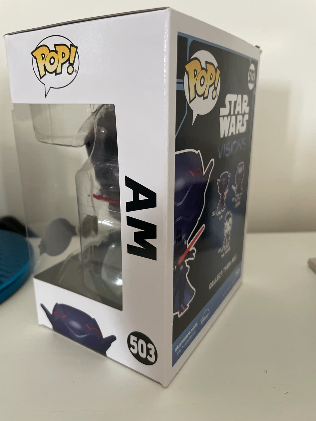 Funko Pop! Star Wars Visions AM #503 Bobble-Head Figure - photo 3