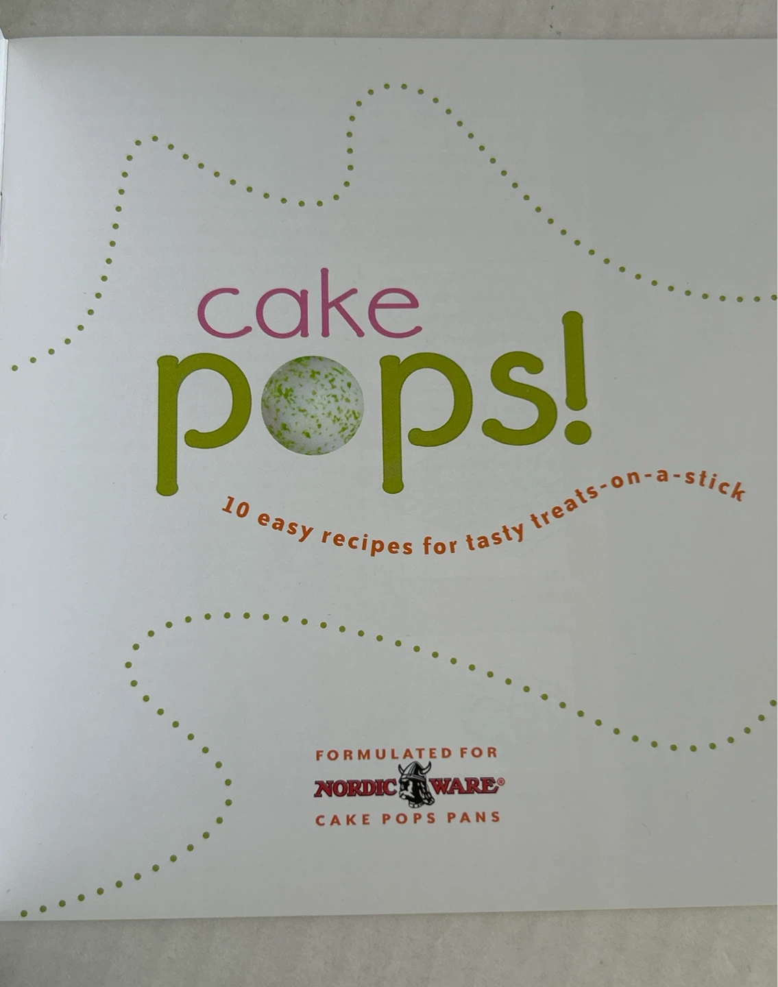 Nordic Ware Cake Pops Recipe Book - photo 3
