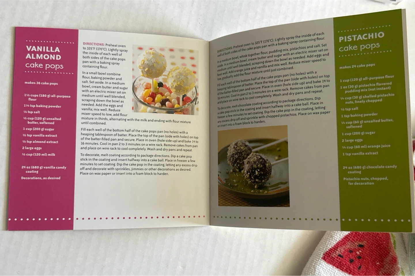 Nordic Ware Cake Pops Recipe Book - photo 4