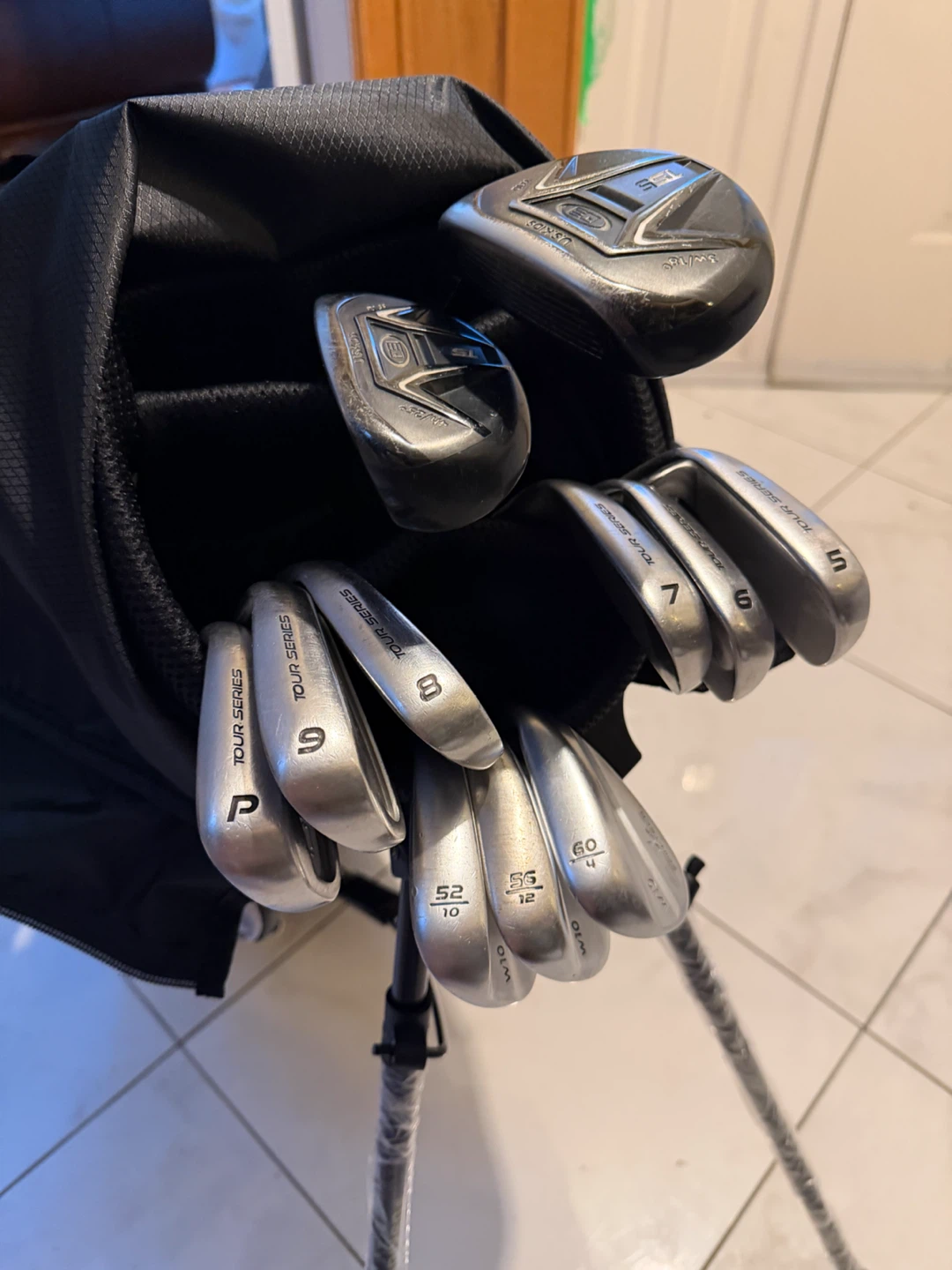 USKids TS5-54 Golf Clubs with new Bag
