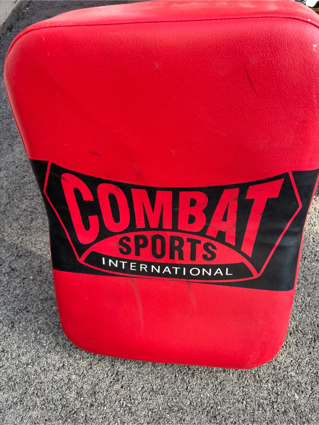 Boxing and exercise equipment ready for pick up