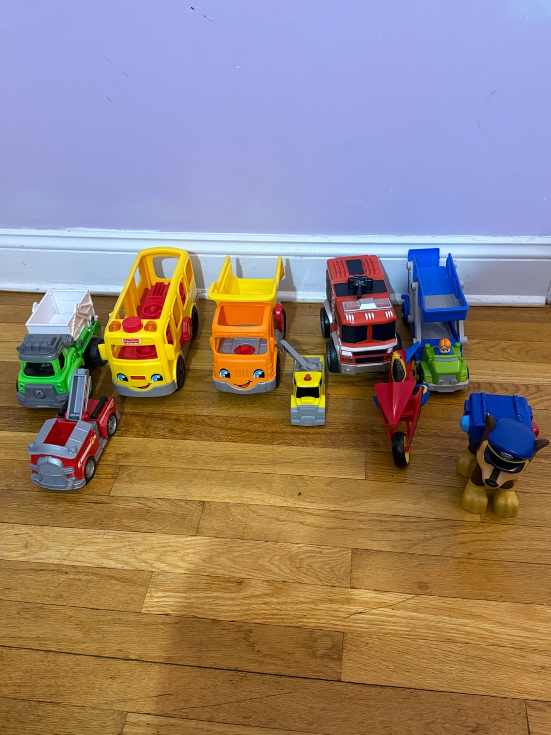 Fisher-Price Little People Toy Vehicles Lot