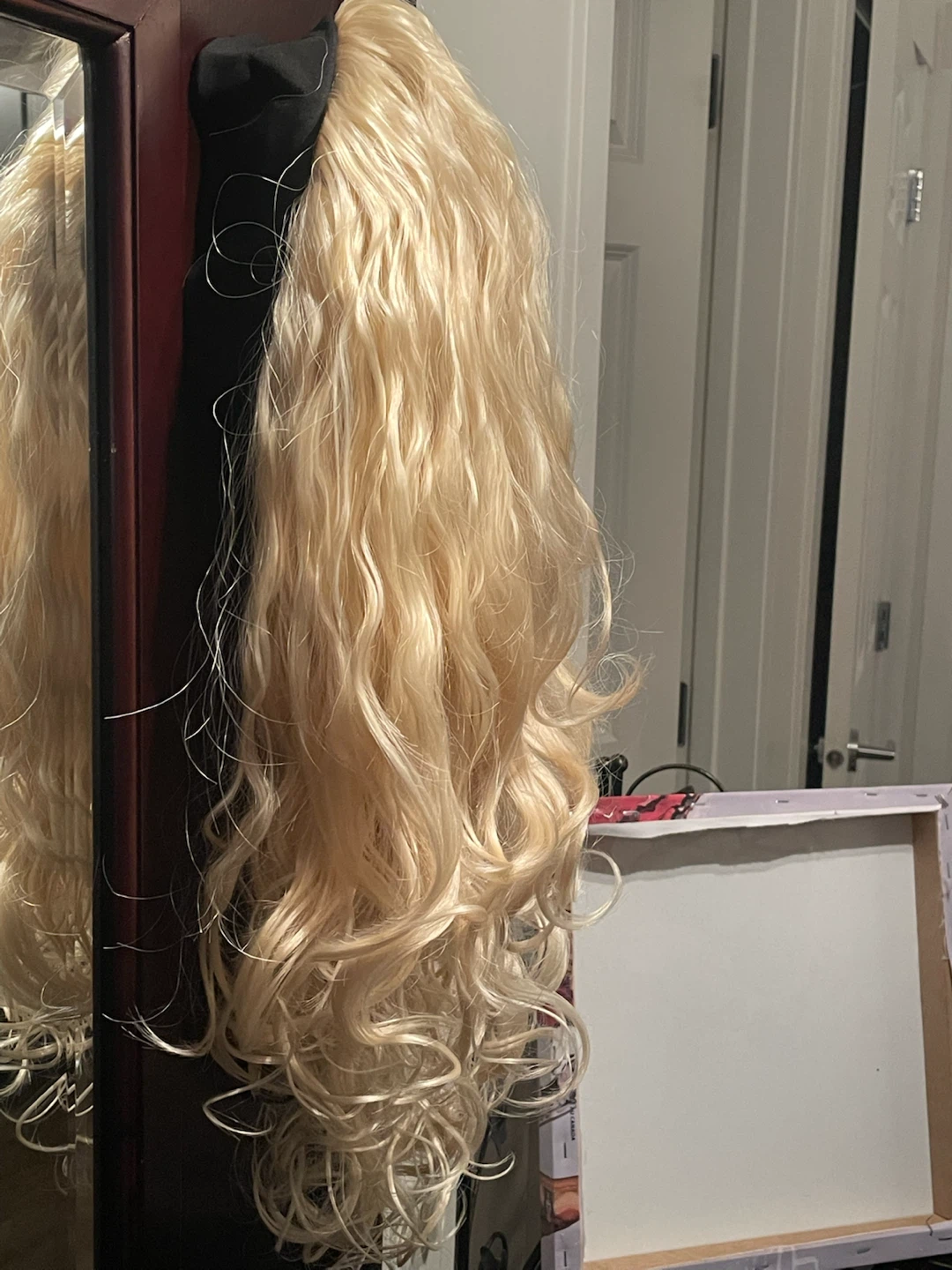 Hivision Collection Blonde Wavy Synthetic Wig