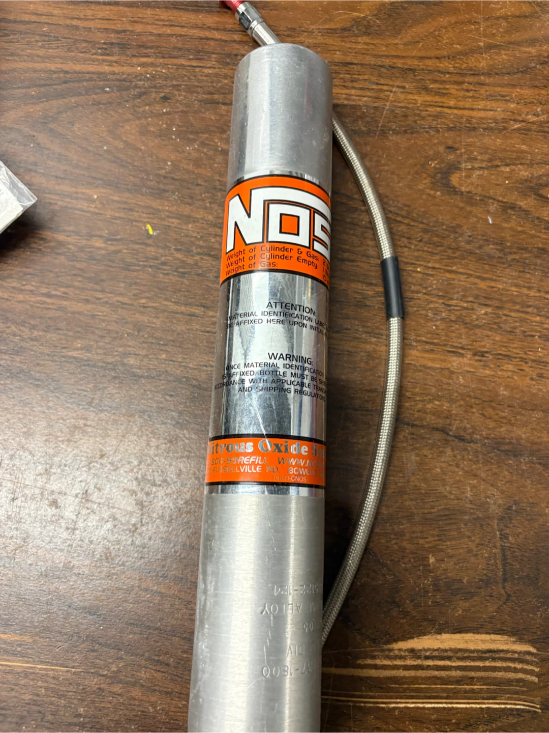 NOS Nitrous Oxide Cylinder - photo 4