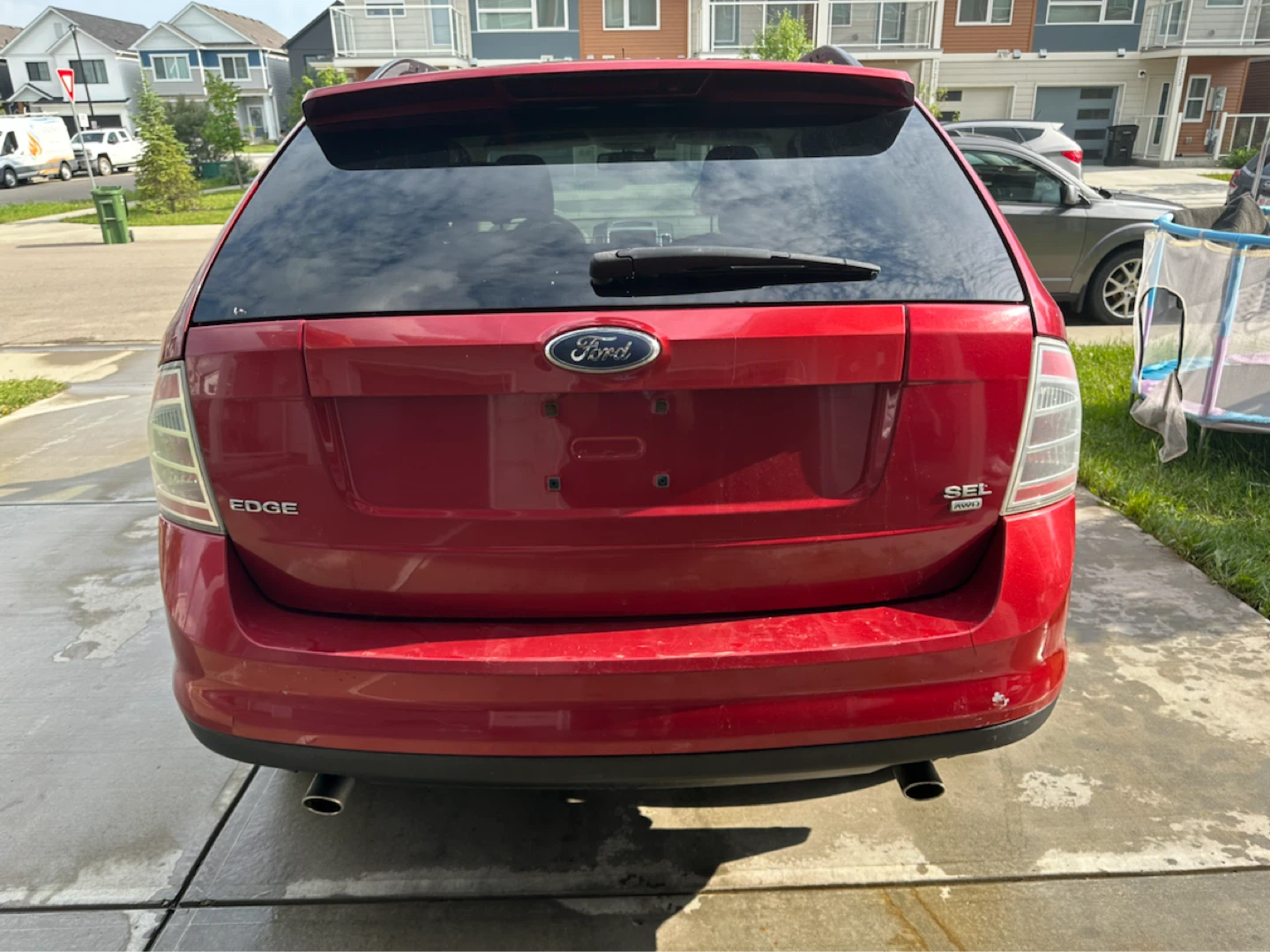 Red Ford Edge SEL SUV - photo 3