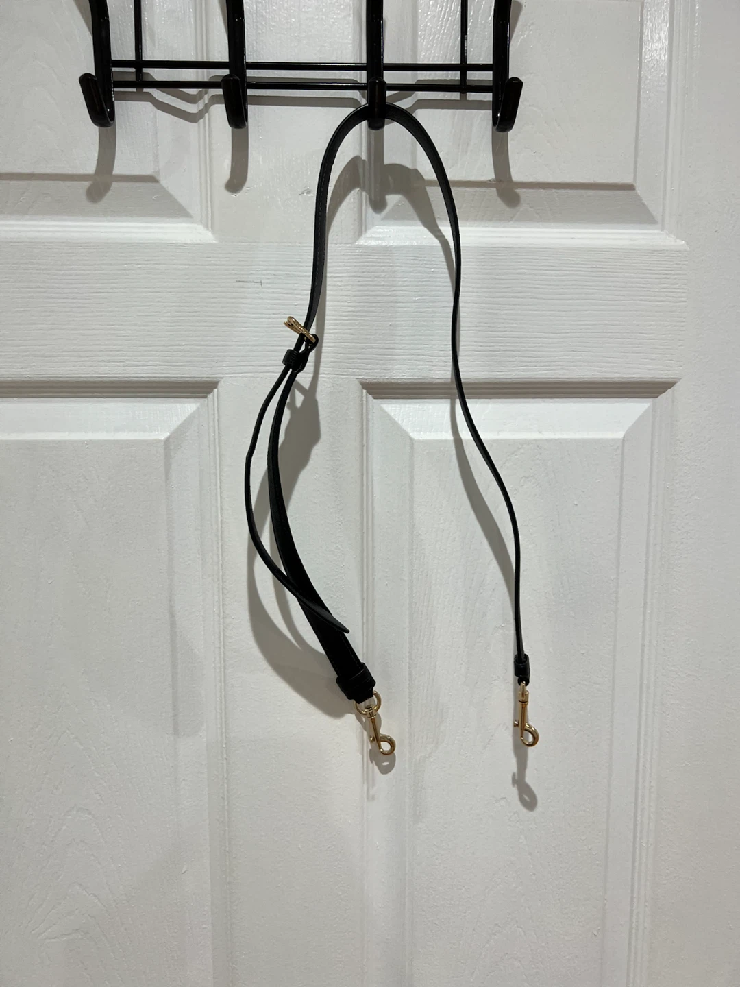 Coach Black Leather Strap