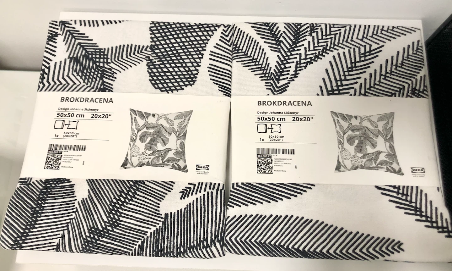 NEW-Ikea Cushion Covers (20”x20”)