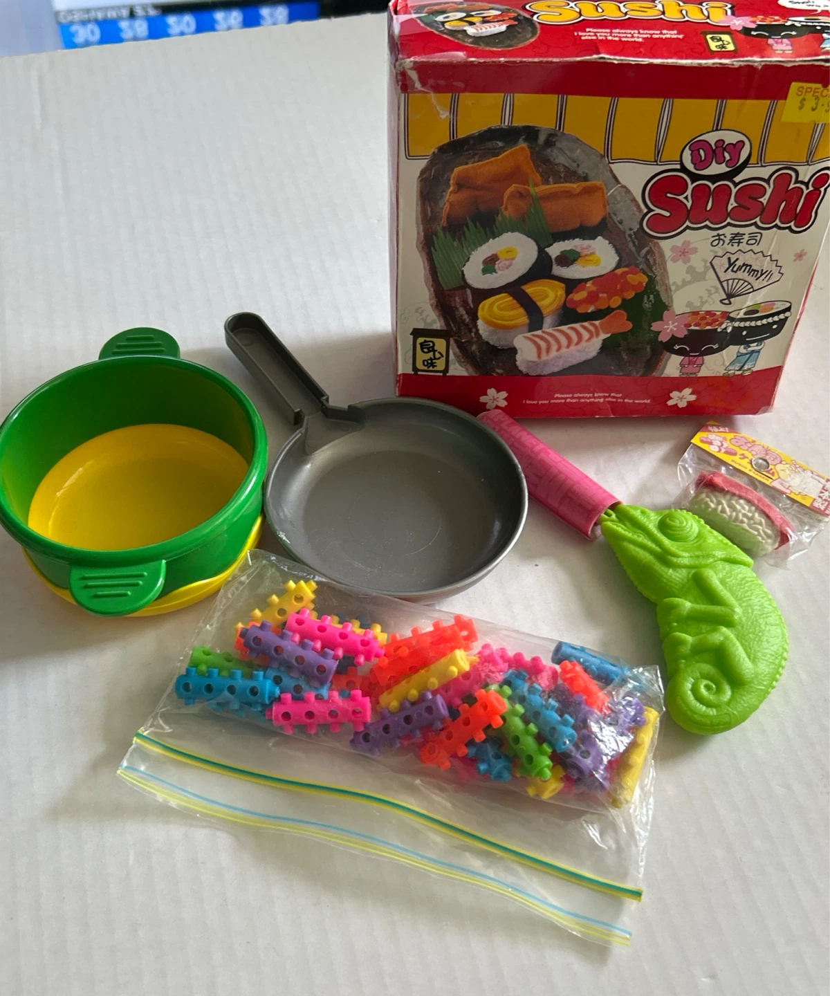 DIY Sushi Toy Set + Assortment of Toys