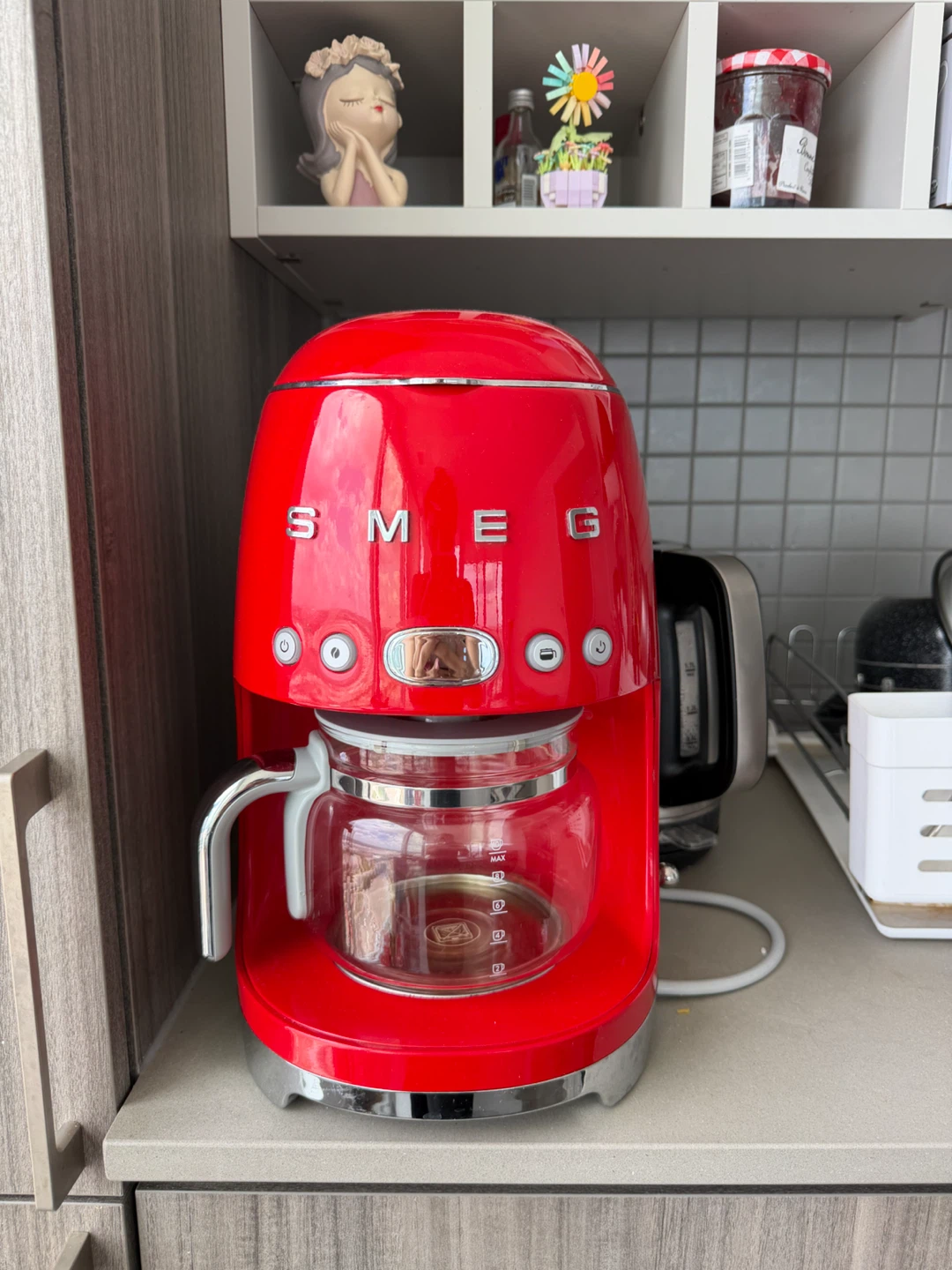 Smeg Red  Coffee Maker