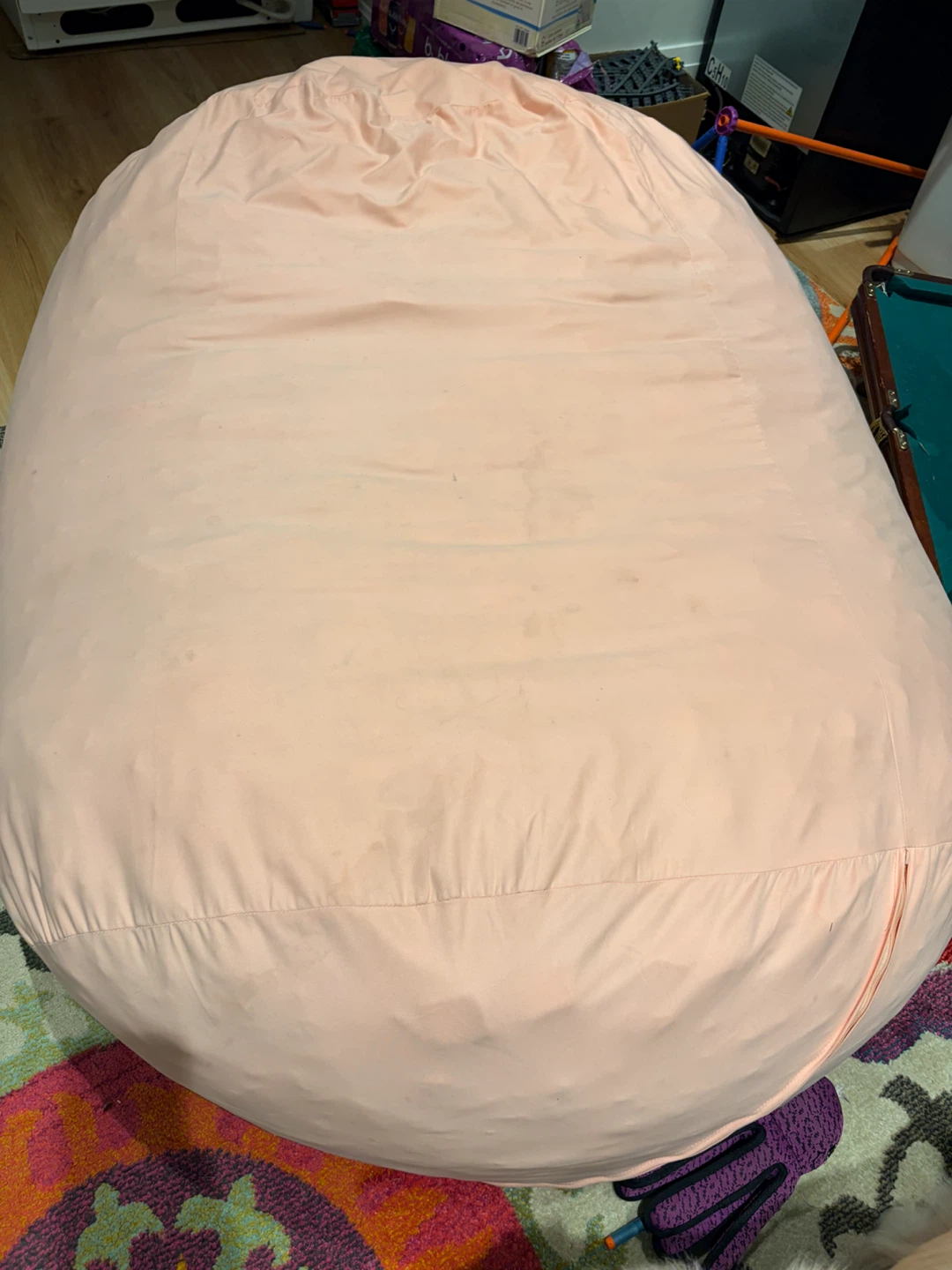 Pink Beanbag lounger
