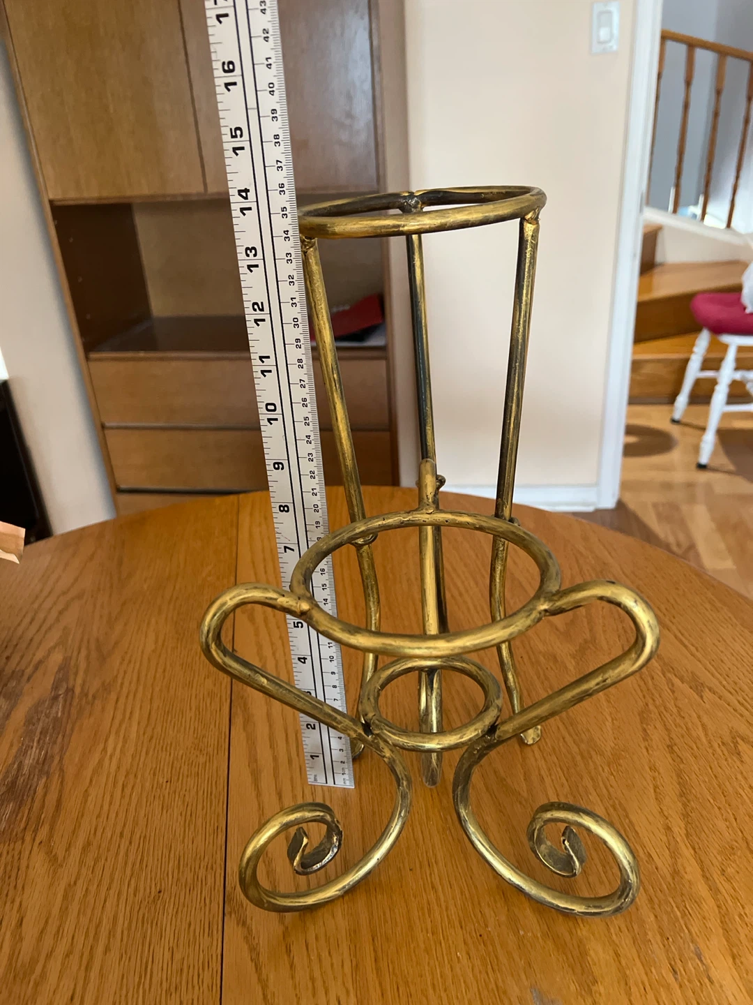 Gold Metal Plant Stand both $8
