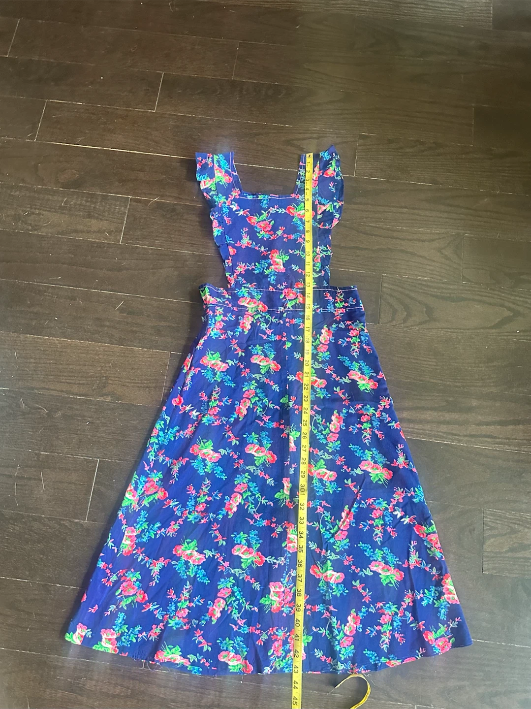 Vintage 70’s apron dress size small - medium - photo 4