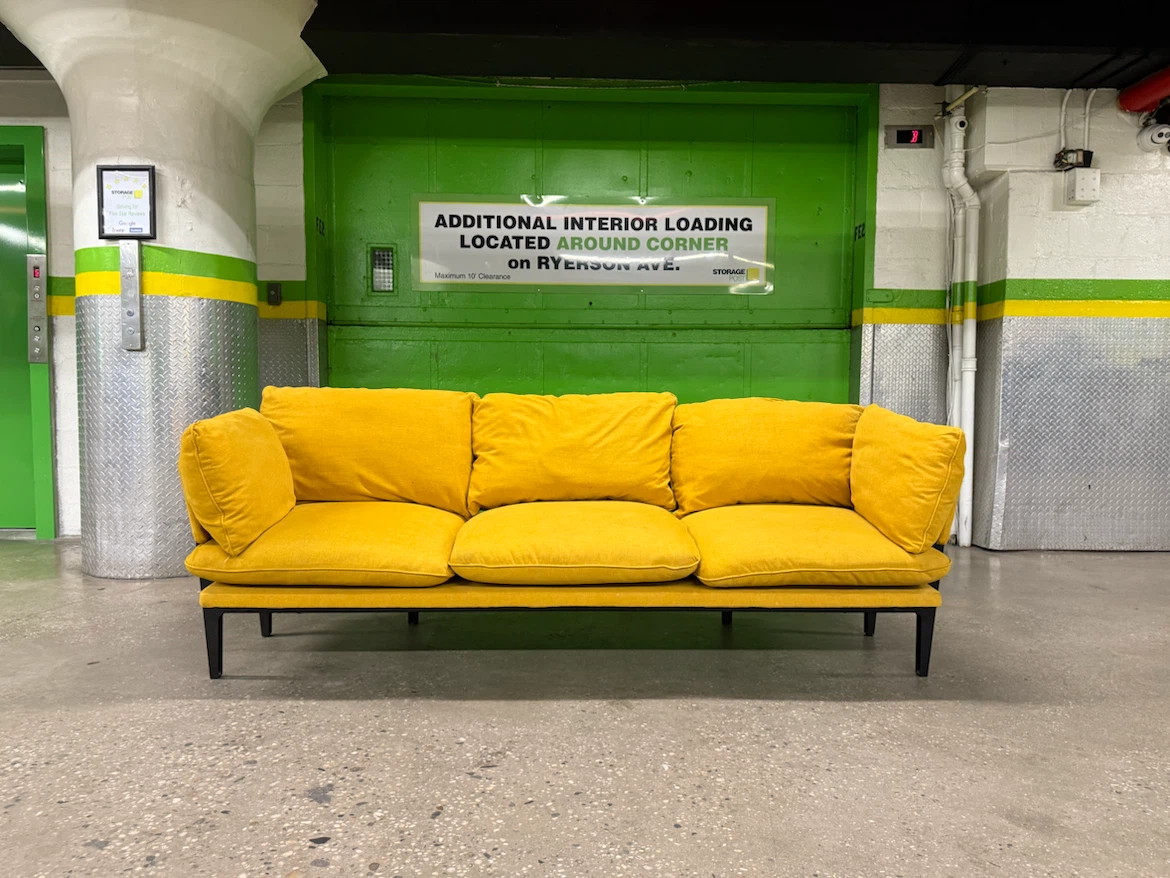 Floyd Sofa – Mustard Color | Free Delivery - photo 4