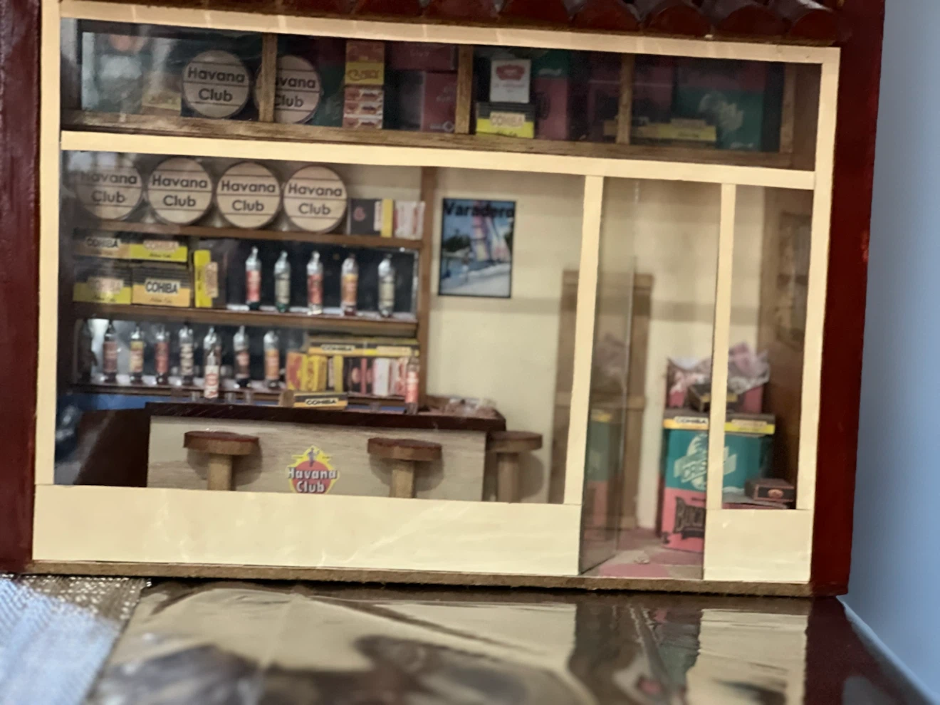 Vintage Havana Club Miniature Bar decor - photo 4