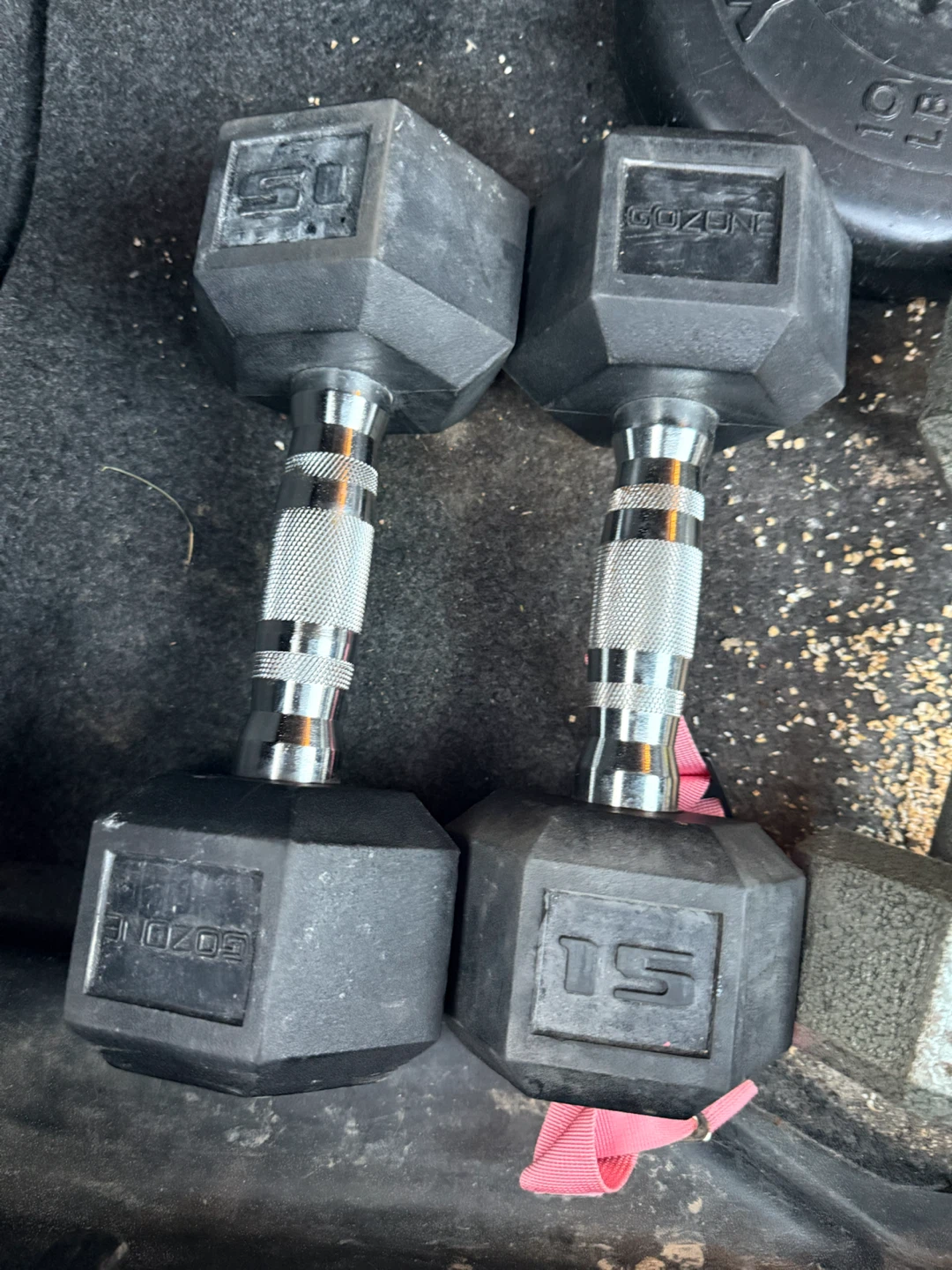 2 Sets of Dumbbells (15lb, 20lb) - photo 2