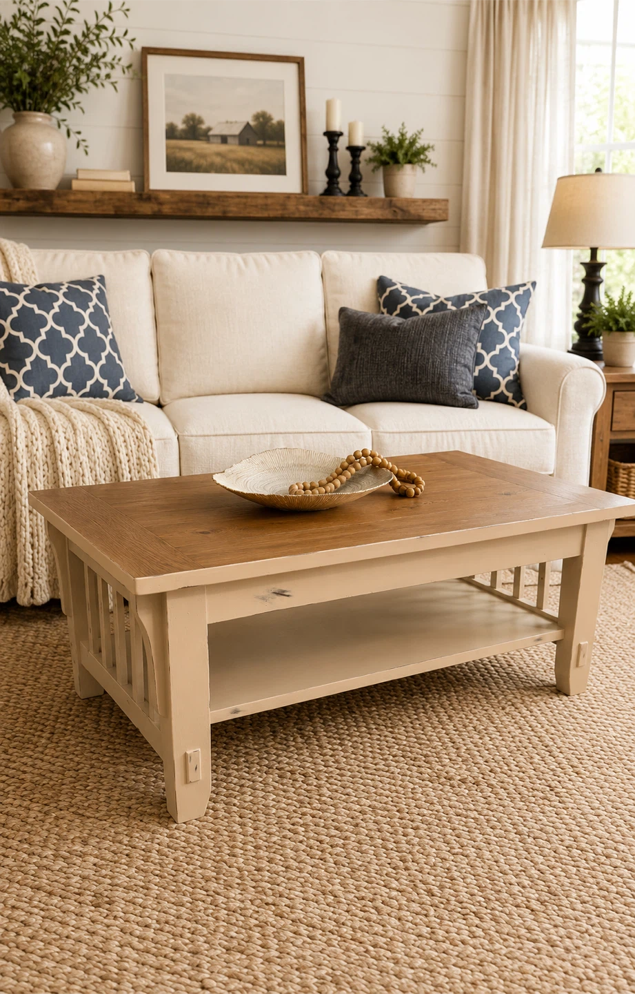 Rustic-Farmhouse Style Coffee Table - photo 4