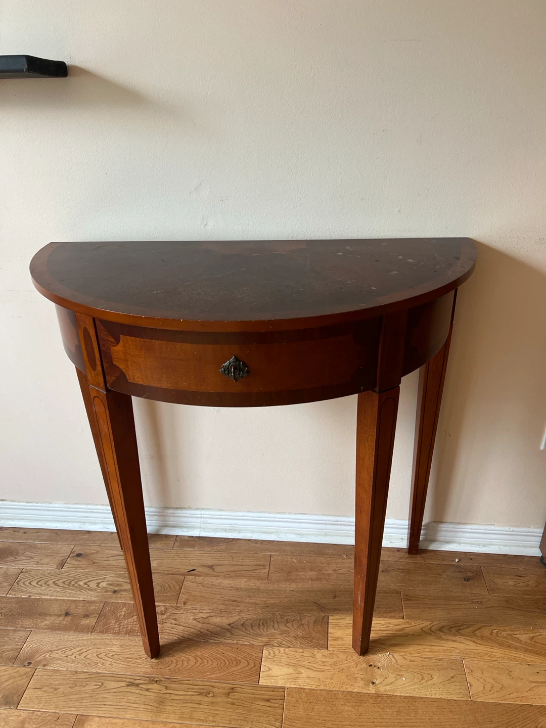Wooden Console Table with Drawer