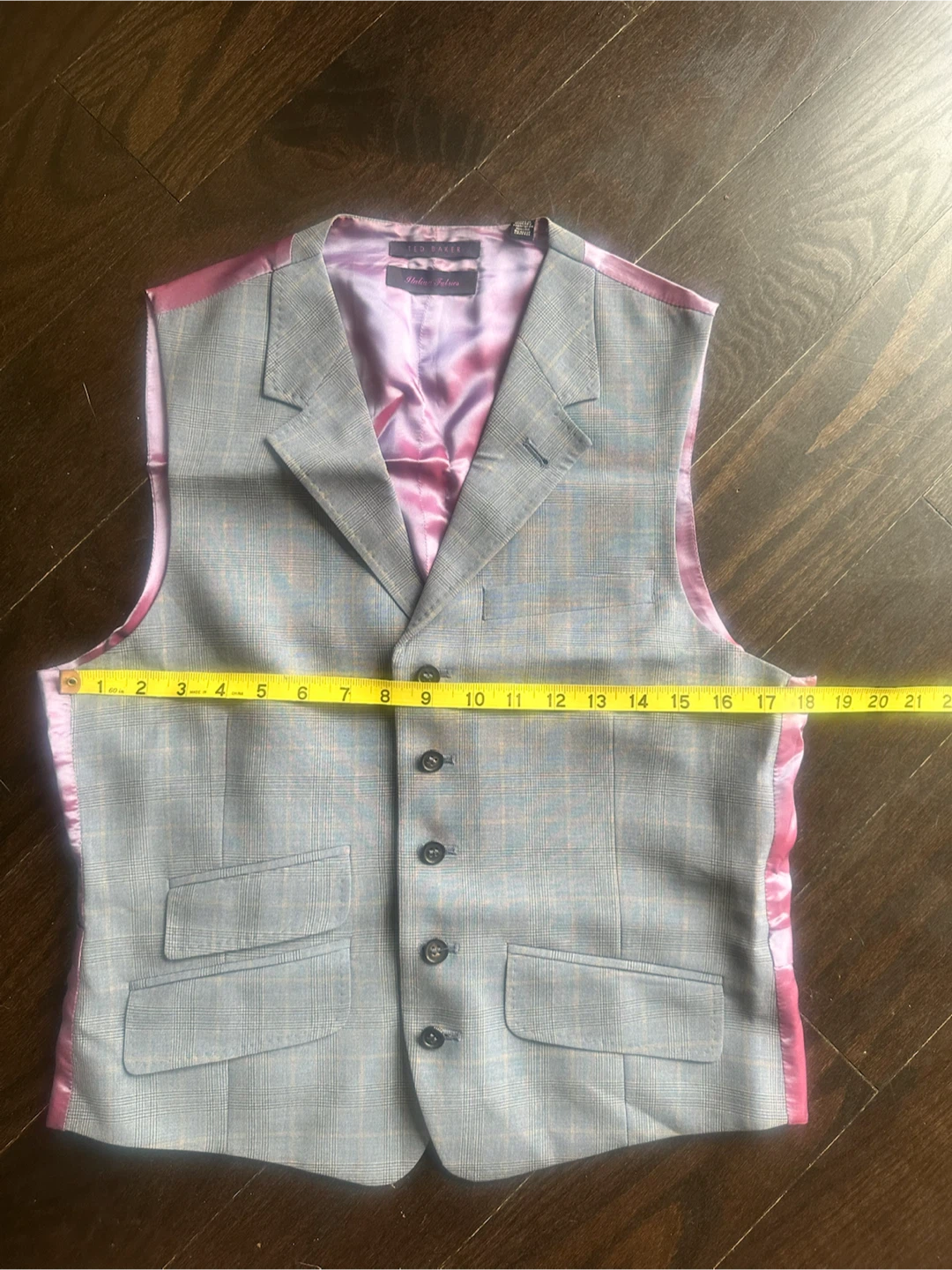 Ted Baker Men's wool Vest size 36 R - photo 2