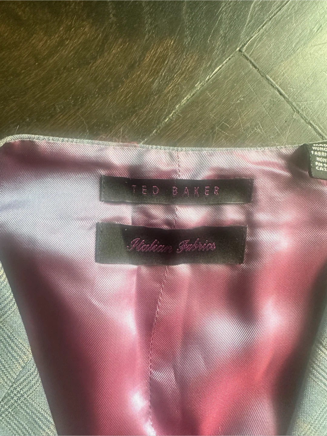 Ted Baker Men's wool Vest size 36 R - photo 5