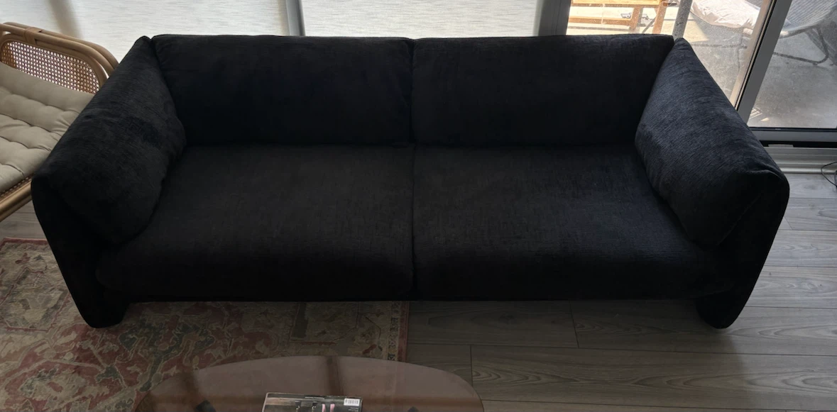 Arya Structube Black Couch