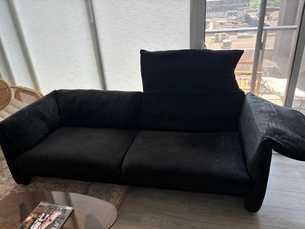 Arya Structube Black Couch - photo 3