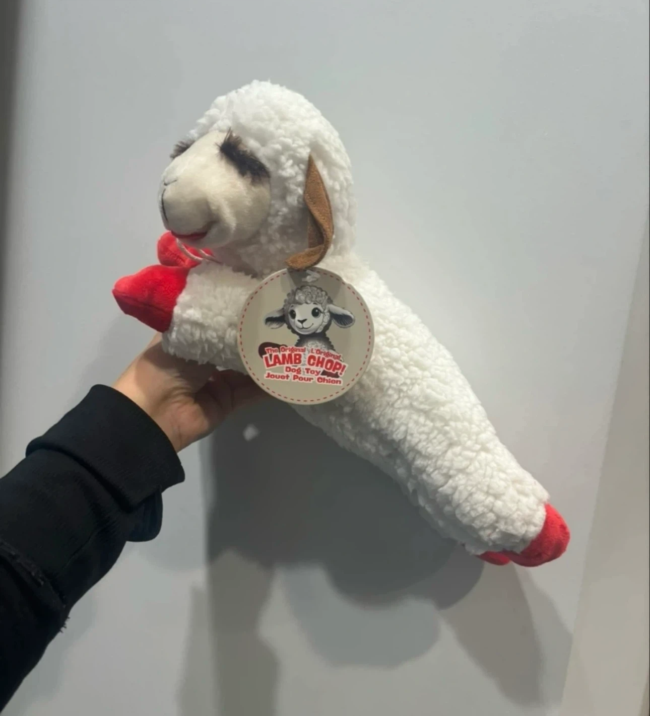 Brand new pet lamb chop toy