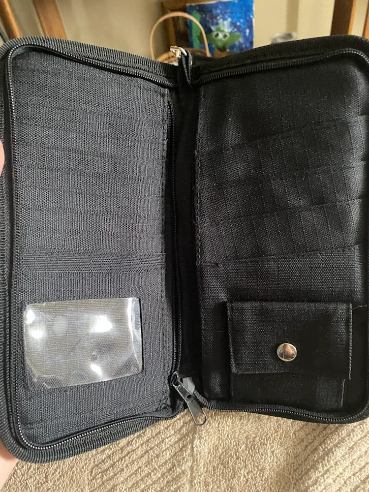 KODIAK Black Zip-Up Organizer Pouch - photo 2