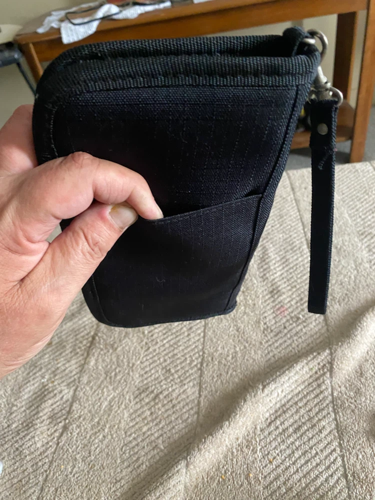 KODIAK Black Zip-Up Organizer Pouch - photo 5
