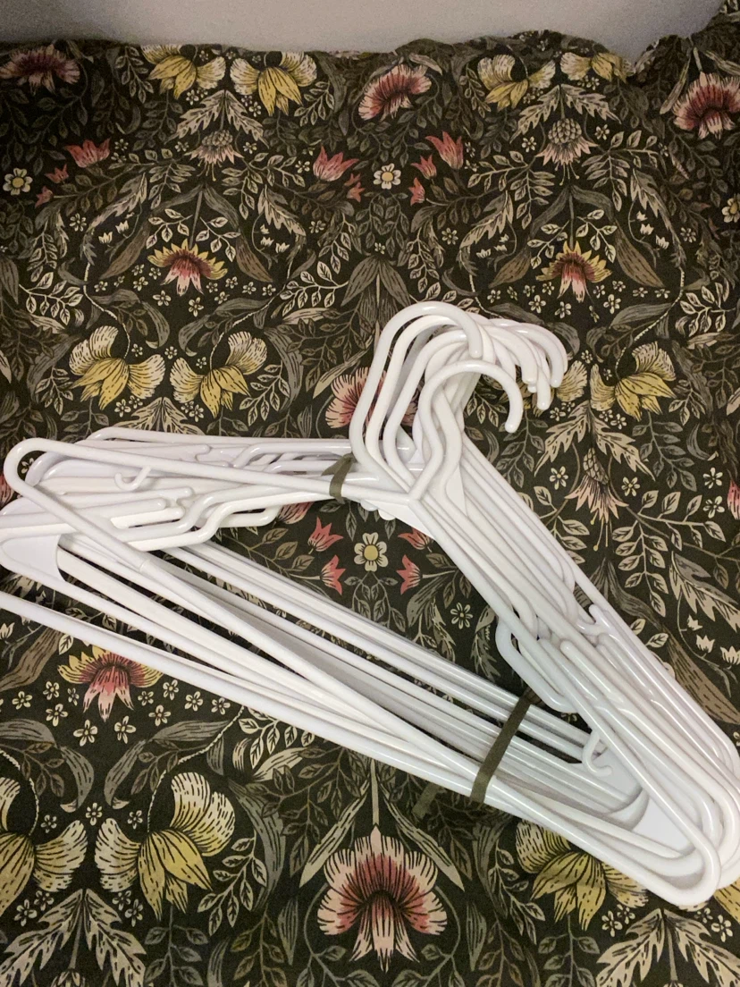 Set of Plastic Clothes Hangers
