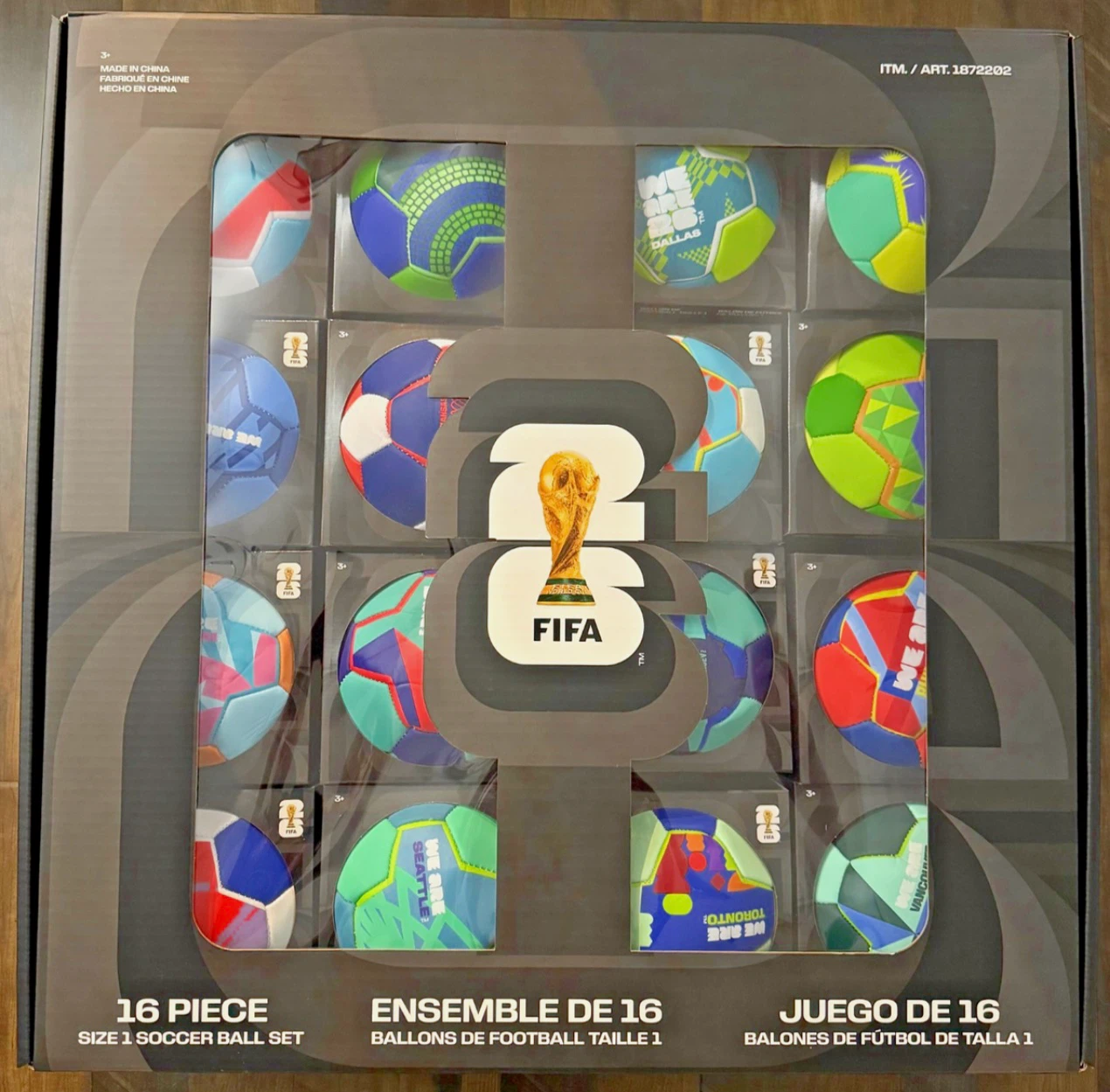 FIFA Collectible Soccer Ball Set - 16 Piece