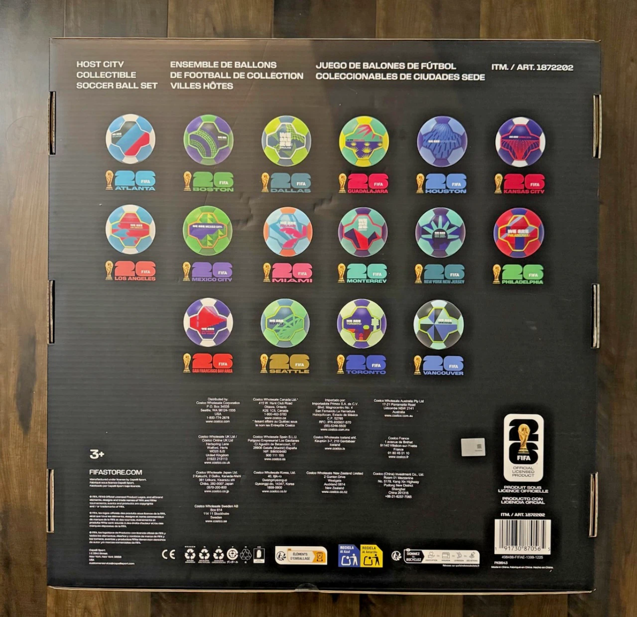 FIFA Collectible Soccer Ball Set - 16 Piece - photo 2