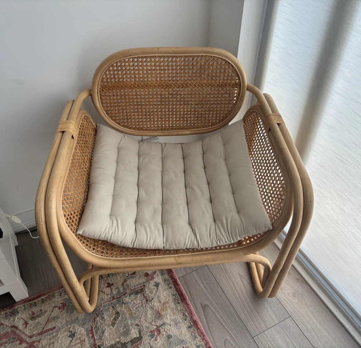 Tan/Beige Rattan Chair - photo 3
