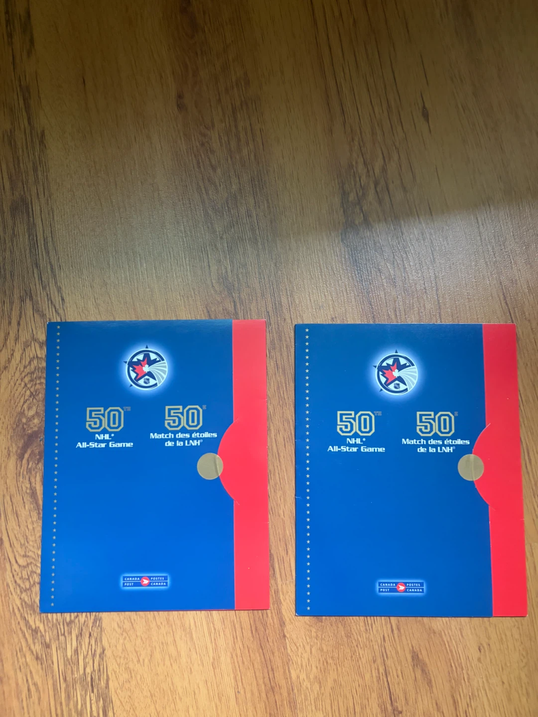 2000 50th NHL All-Star Game Stamp x 2 sets