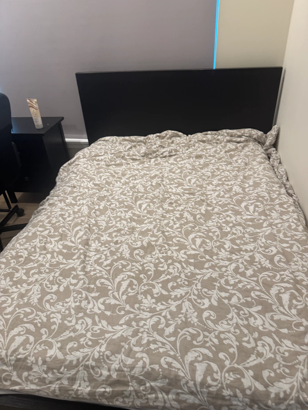 Bed ful/ Double - with 4 storages- with mattress- Ikea
