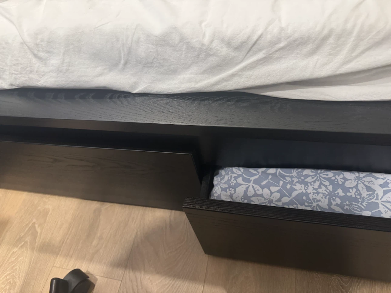 Bed ful/ Double - with 4 storages- with mattress- Ikea - photo 3