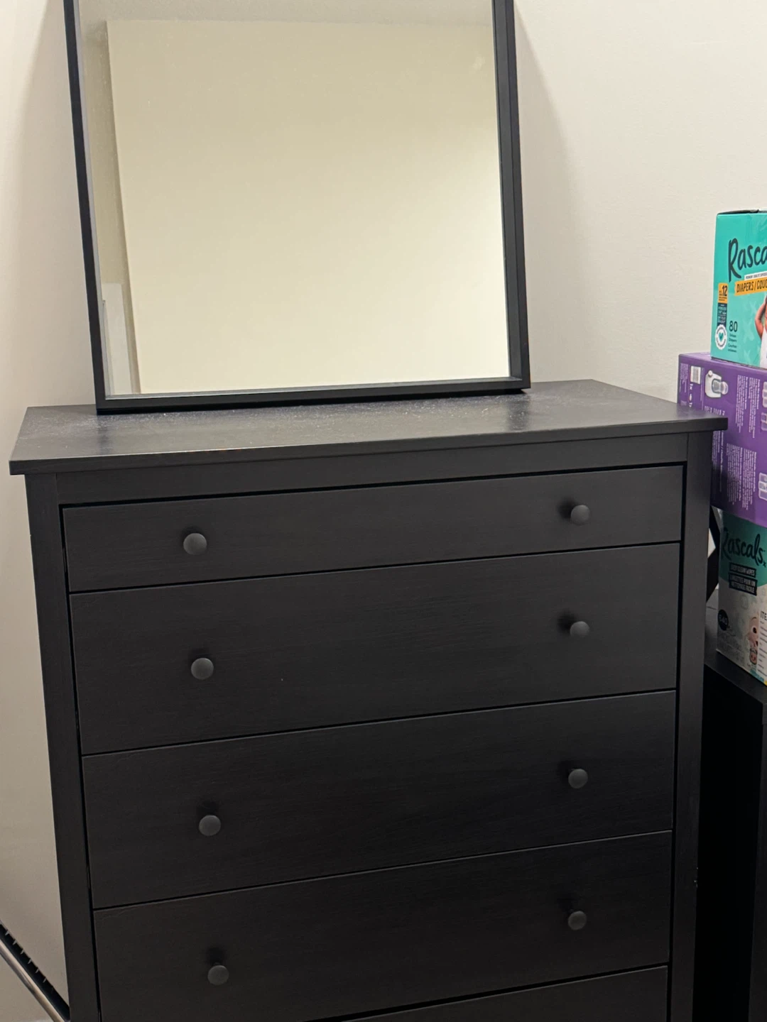 Dresser- Mirror - Ikea - used for less than a year