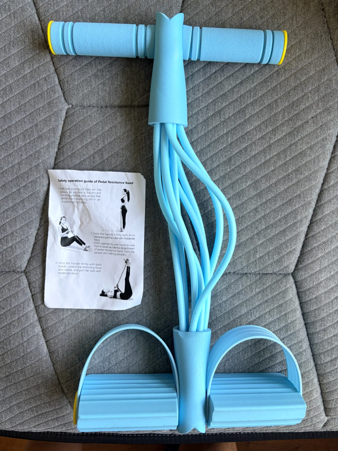 Light Blue Pedal Resistance Band