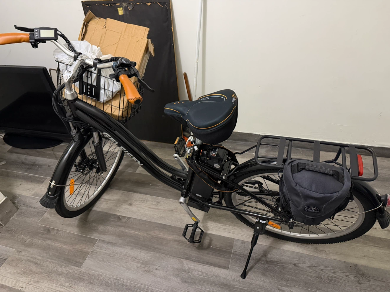 Electric Bicycle with Accessories