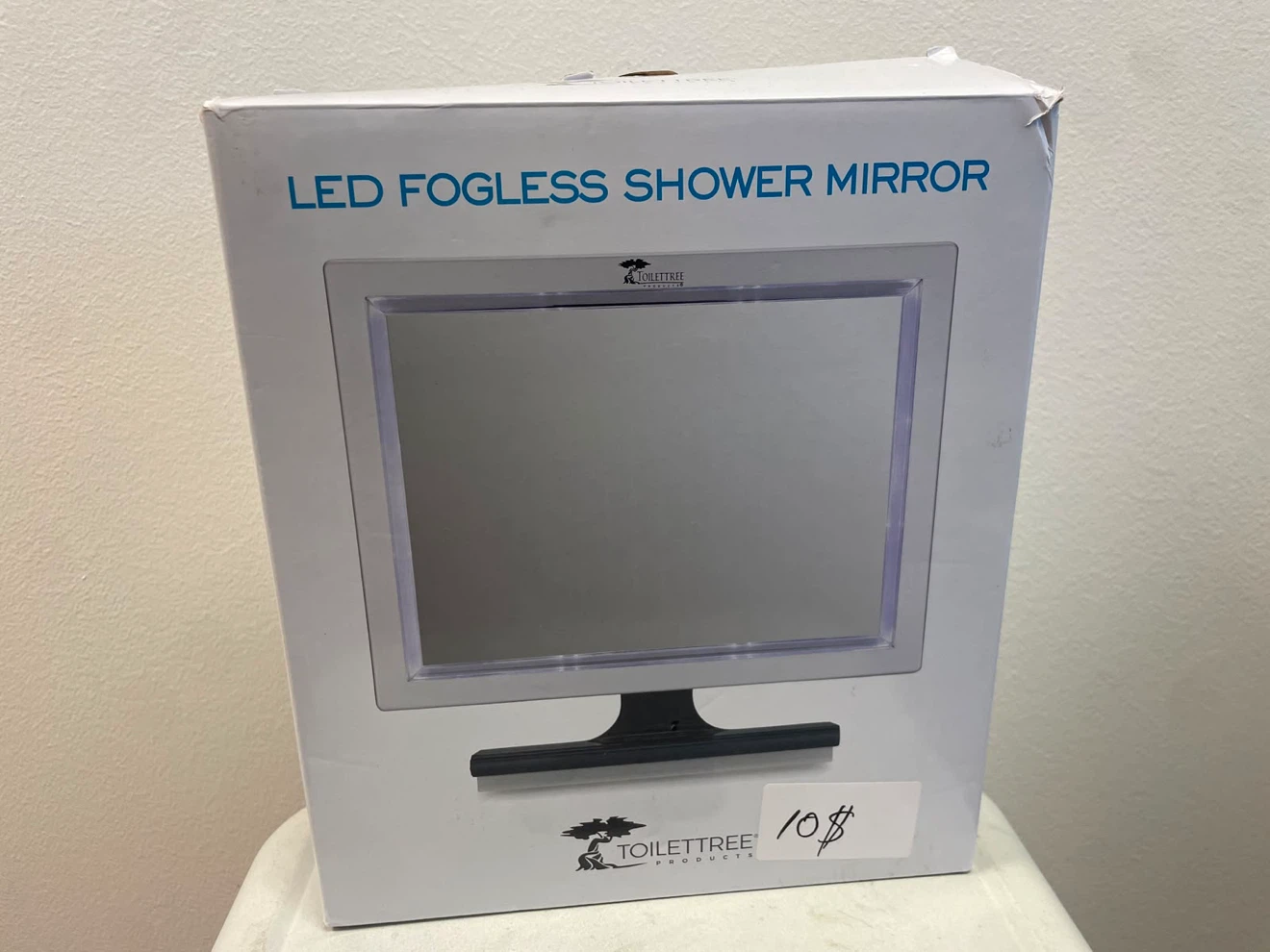 ToiletTree Products LED Fogless Shower Mirror